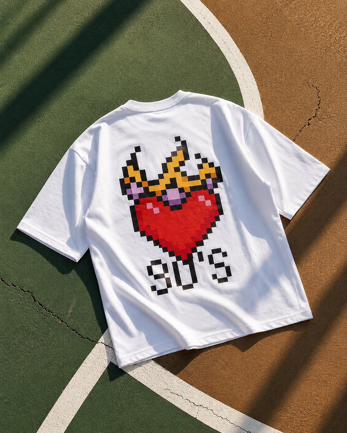 PIxelated 90's Oversized T-shirt